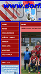 Mobile Screenshot of dorffuessball.ch